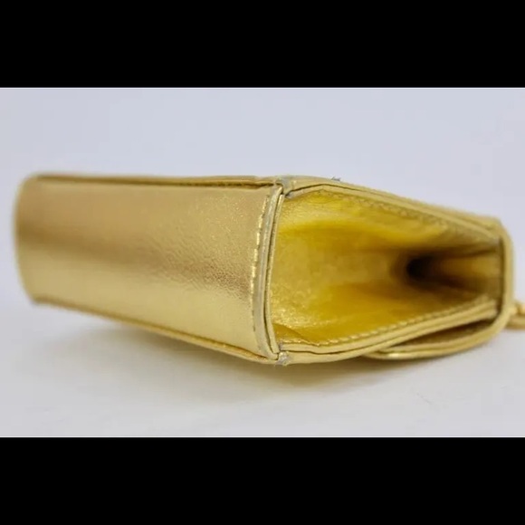 COPY - Salvatore Ferragamo Metallic Gold Bag #99 Of 300 Limited Edition - Picture 5 of 7